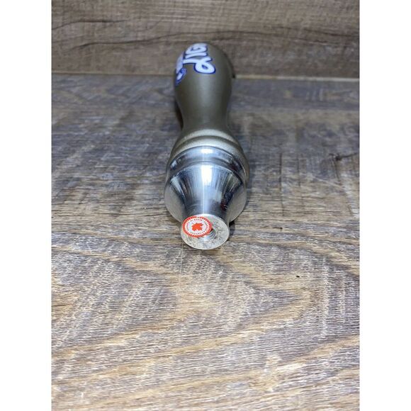 Rolling Rock Light Silver Pub Style Logo Beer Tap Handle 11.5" Tall - Excellent! - Picture 4 of 5